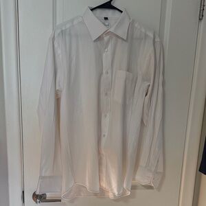 Armani Collezioni Elegant White Dress Shirt